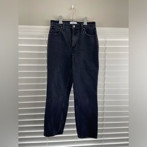 Abercrombie & Fitch Curve Love 90s Straight Ultra High Rise Jeans
